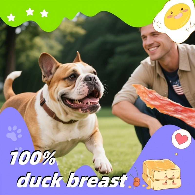 Single Ingredient Grain Free High Protein Dog Chews, Natural Jerky Snacks for Dogs, Multiple Sizes 100g 200g 300g 600g | Air-Dried Dog Treats Chicken & Duck - product image 11