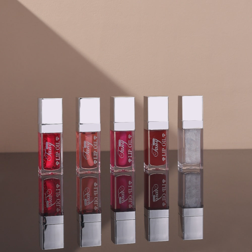 Glossy Lip Oil Set 4 Pack Moisturizing Plumping Transparent Volumizing Lip Treatment Non-Sticky Long-Lasting Lip Gloss Oil for Soft Hydrated Fuller Lips Women Girls - product image 11