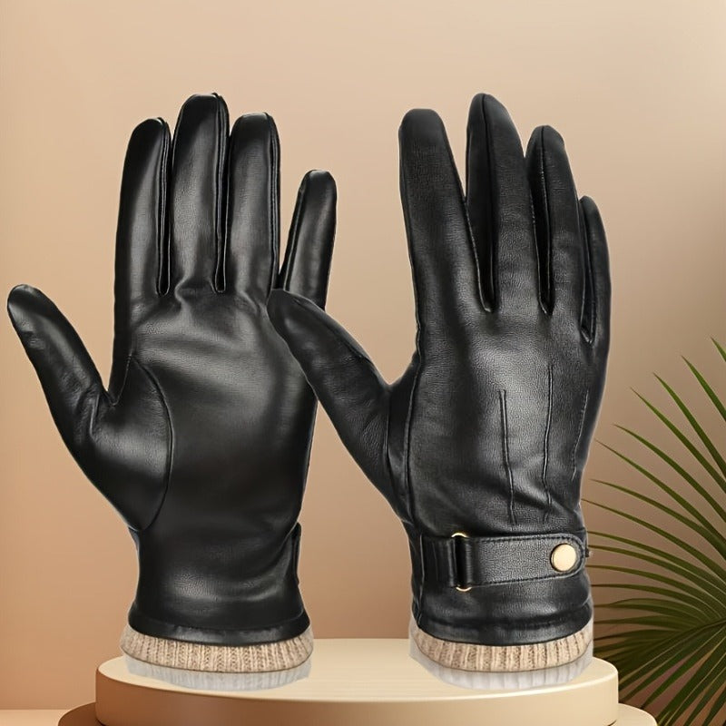 Thermal Ski Riding Cycling Driving Cold-Proof Touchscreen Warm Gloves for Outdoor Sports – Waterproof Winter Gloves for Men - product image 4