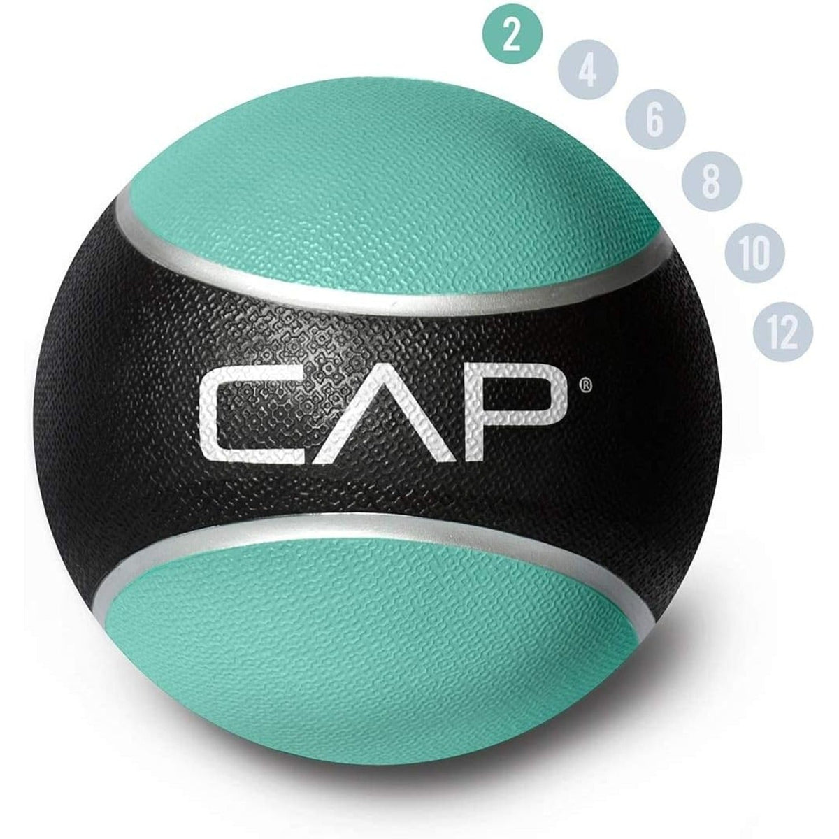 Medicine Ball Rubber Textured Grip for Strength, Balance & Core Training | 2LB to 4LB for Home Gym, Yoga & Full Body Workouts - product image 3
