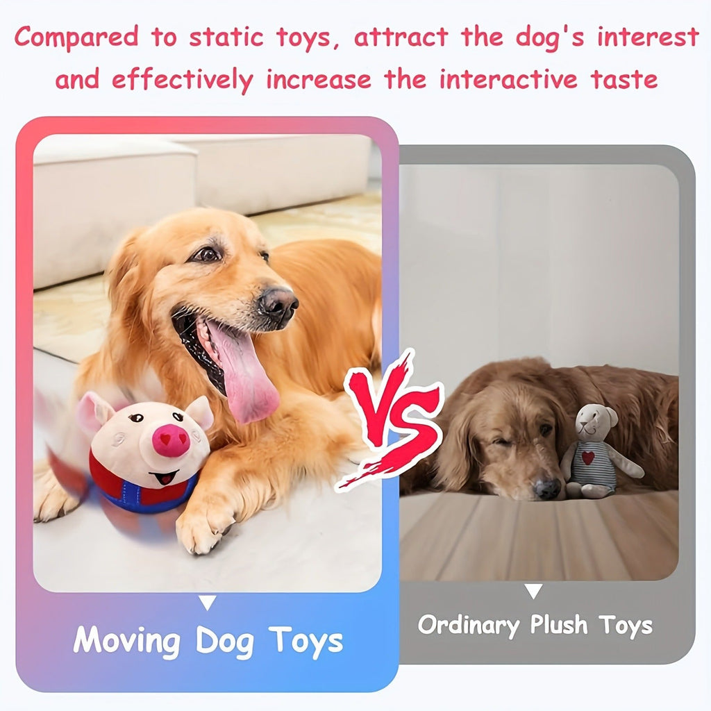 Smart Electric Squeaky Pet Toy, Rechargeable Washable Jumping Ball with Recording & Music Mode for Small Medium Large Dogs – Interactive Bouncing Dog Toy Ball - product image 11