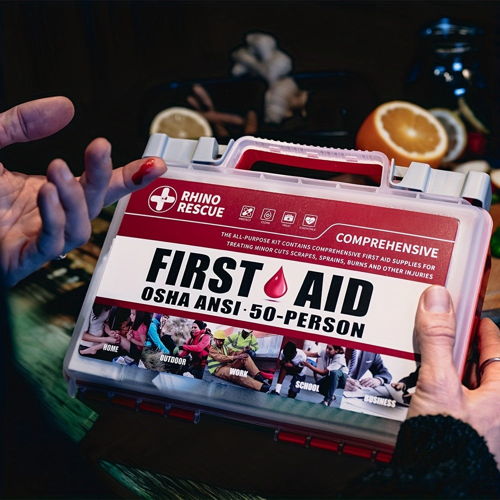 266 Piece First Aid Kit All-Purpose | Home, Office, Car, Travel & Camping Emergency Supplies, FSA HSA Eligible, Comprehensive Trauma Kit for School, Outdoor - product image 2
