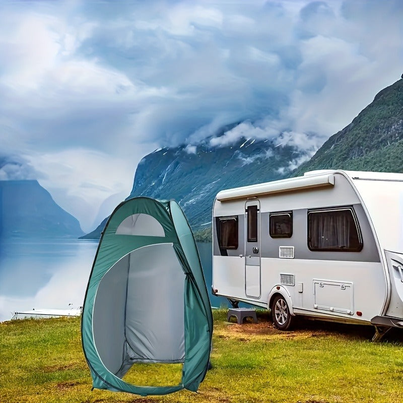 Pop-Up Privacy Shower Tent & Outdoor Changing Room | Waterproof Portable Camping Toilet Tent for Hiking Beach Fishing Backpacking, Instant Setup Dressing Room - product image 6