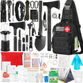 272-Piece Survival Gear Kit with Tactical Bag – Crossbody & Molle Bag Options – Emergency Survival Equipment with Fire Starter, First Aid & Outdoor Tools for - product image