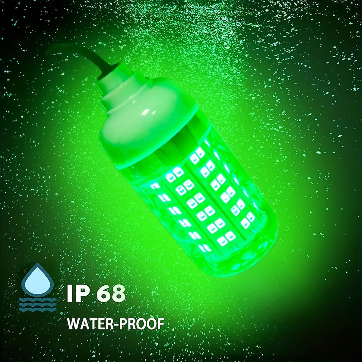 IP68 Waterproof Night Fishing Lure Light with USB Connector & 16.4ft Cable, Super Bright Submersible Fish Attracting Light for Boat, Ice Fishing & Night - product image 5