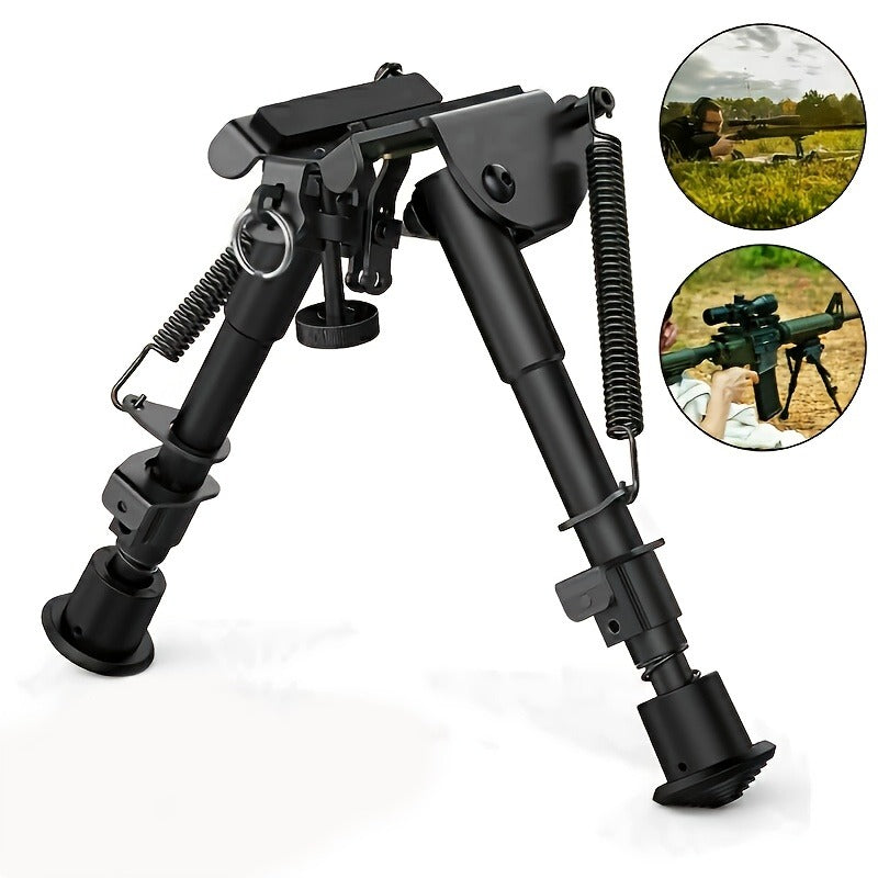 Adjustable 6-9 Inch Spring Return Legs, M-LOK Compatible, Collapsible Shooting Support for Hunting & Range – Aluminum Alloy Tactical Rifle Bipod - product image 3