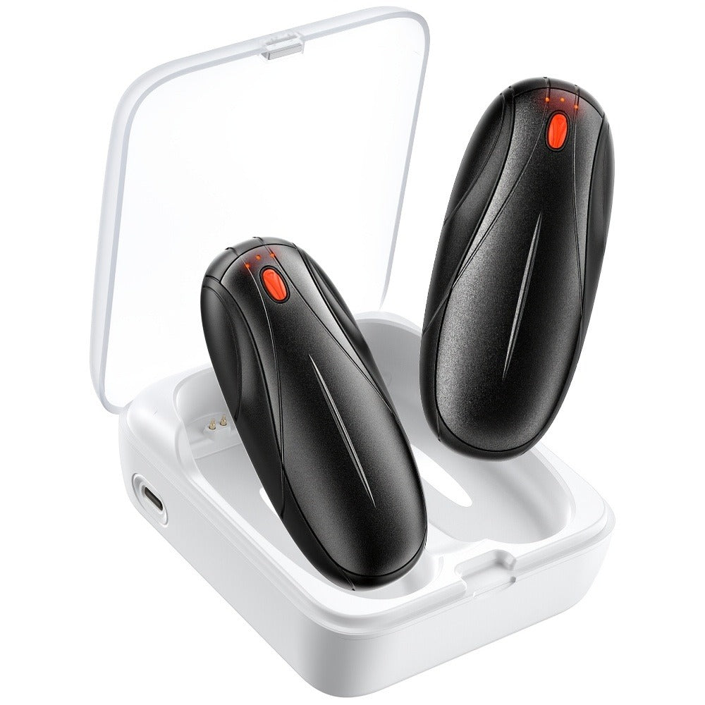 Rechargeable Hand Warmers 2 Pack with Charging Case – Electric Travel-friendly Pocket Heater, Quick Charge, Reusable Heat Packs for Winter Outdoor Camping - product image 5