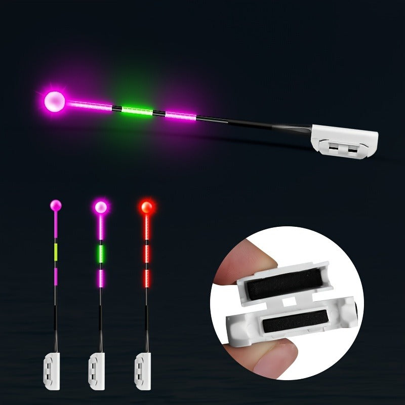 Fishing Bite Indicator Pole Tip Lights 5PCS | Gravity Sensing Color-Change Hook Alert, High-Visibility LED Night Fishing Indicators for Sea Fishing, Raft - product image 4