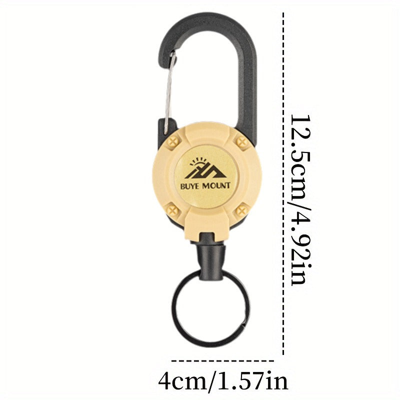 Heavy Duty 23-Inch Steel Wire Rope with Lanyard, Multi-Tool Badge Holder & ID Clip for Camping, Hiking, Fishing & Everyday Carry (4 Colors) – Tactical - product image 7