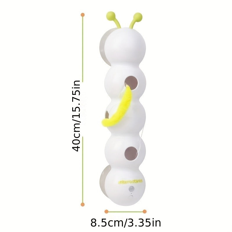 Automatic Caterpillar Cat Toy Interactive Electric Teaser for Indoor Cats – Self-Moving Worm Chasing Toy Stimulates Hunting Instincts Keeps Cats Active - product image 5