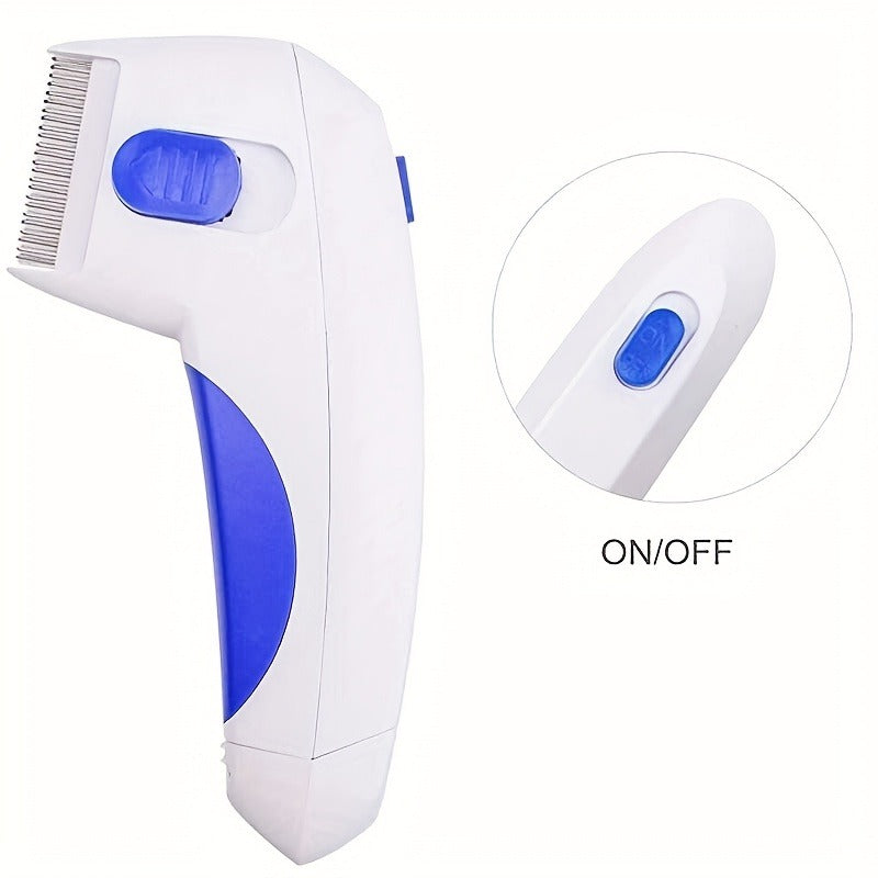 Gentle Hair Removal with Sturdy Stainless Steel Teeth, Comfortable Non-Slip Handle, Reduces Shedding for All Coat Types – Pet Brush 2-in-1 Deshedding - product image 5