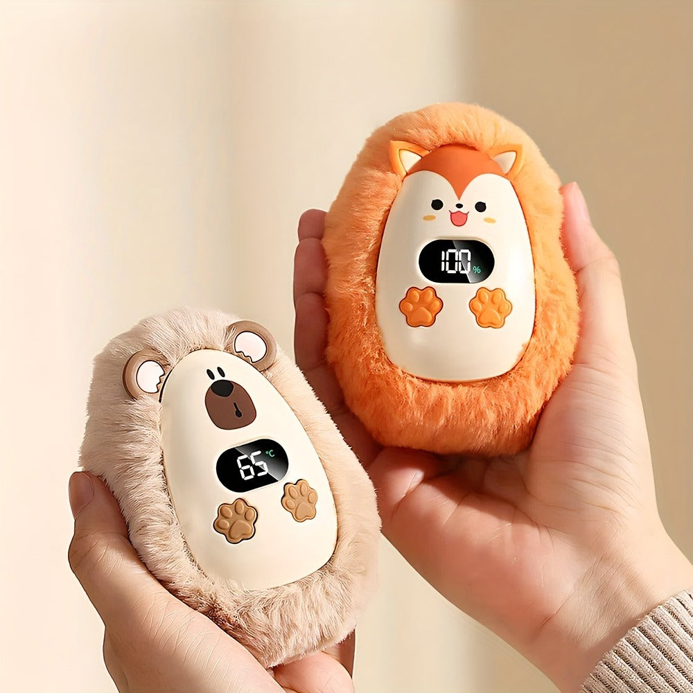 Plush Soft Cover, 3 Heat Settings, Fast Heating Pocket Warmer for Home, Office & Outdoor Winter Use, Great Gift for Family & Friends | Electric Hand Warmer USB - product image 4