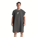 Quick-Dry Surf Poncho Towel Robe | Microfiber Beach Wrap with Shark Graphic, Super Absorbent Changing Robe for Swimming, Surfing & Travel, One Size Fits All - product image 8