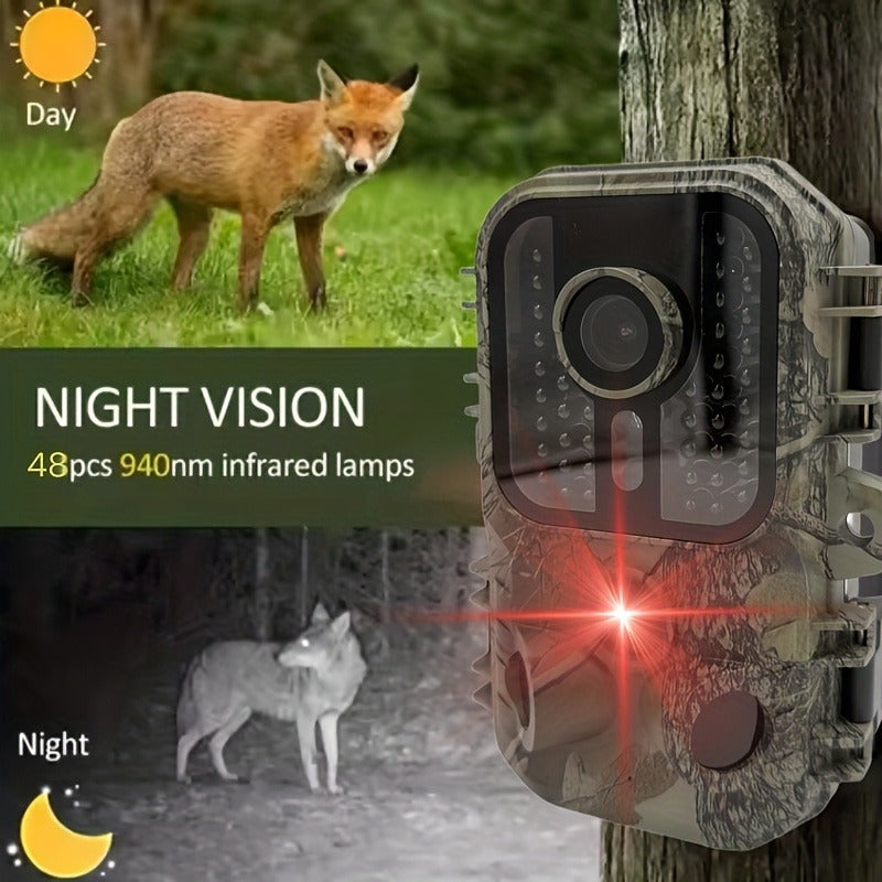 2.5K 1080P HD Game Cam, 0.3s Trigger Speed, 850nm IR, 60ft Detection Range, Motion Activated Wildlife & Hunting Camera with 32GB Memory Card – 30MP Trail - product image 4