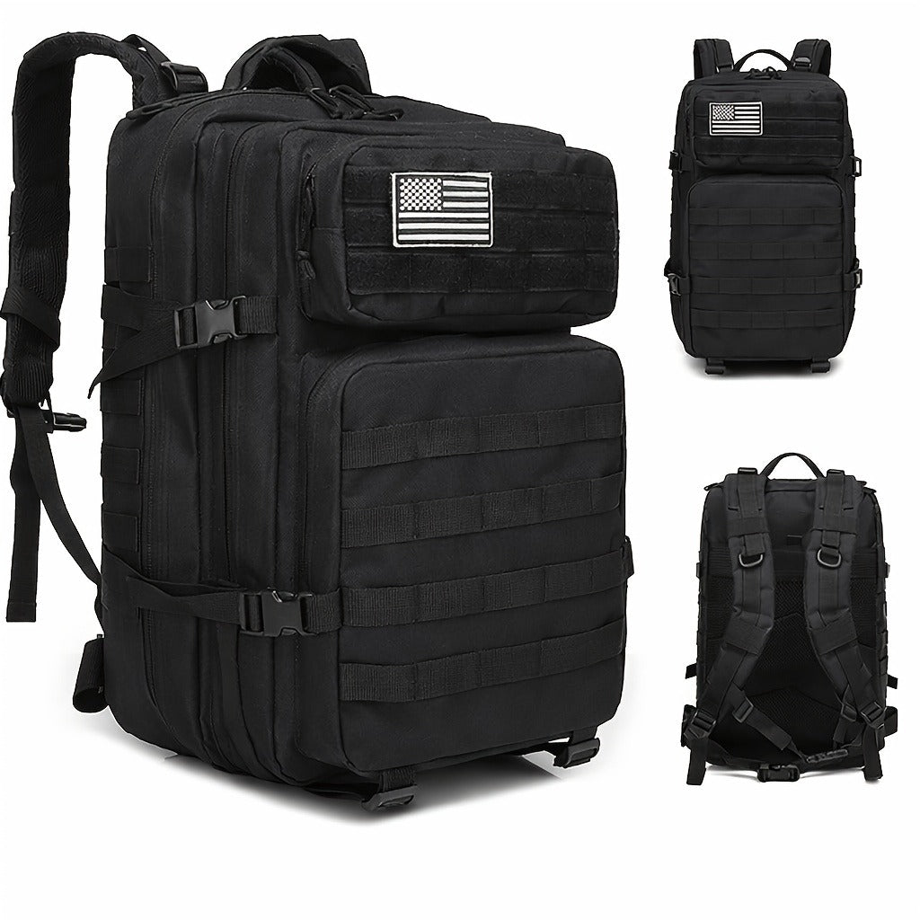 Tactical Backpack 45L | Military Rucksack for Men Women Hiking Camping Emergency 3-Day Bug Out Bag