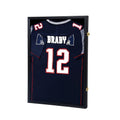 Jersey Display Case Shadow Box – Lockable UV Protection Frame for Baseball Basketball Football Soccer Hockey Sport Shirt, Matte Black - product image 5