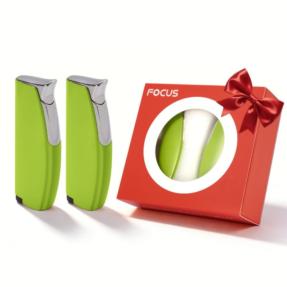 Windproof Lighter 2-Pack – Slim Portable Pocket Lighter with Mirror Finish, Refillable Butane Flame, Fashionable Gift for Men & Women, Available in 8 Colors (Red, Black, White, Sil - product image 16