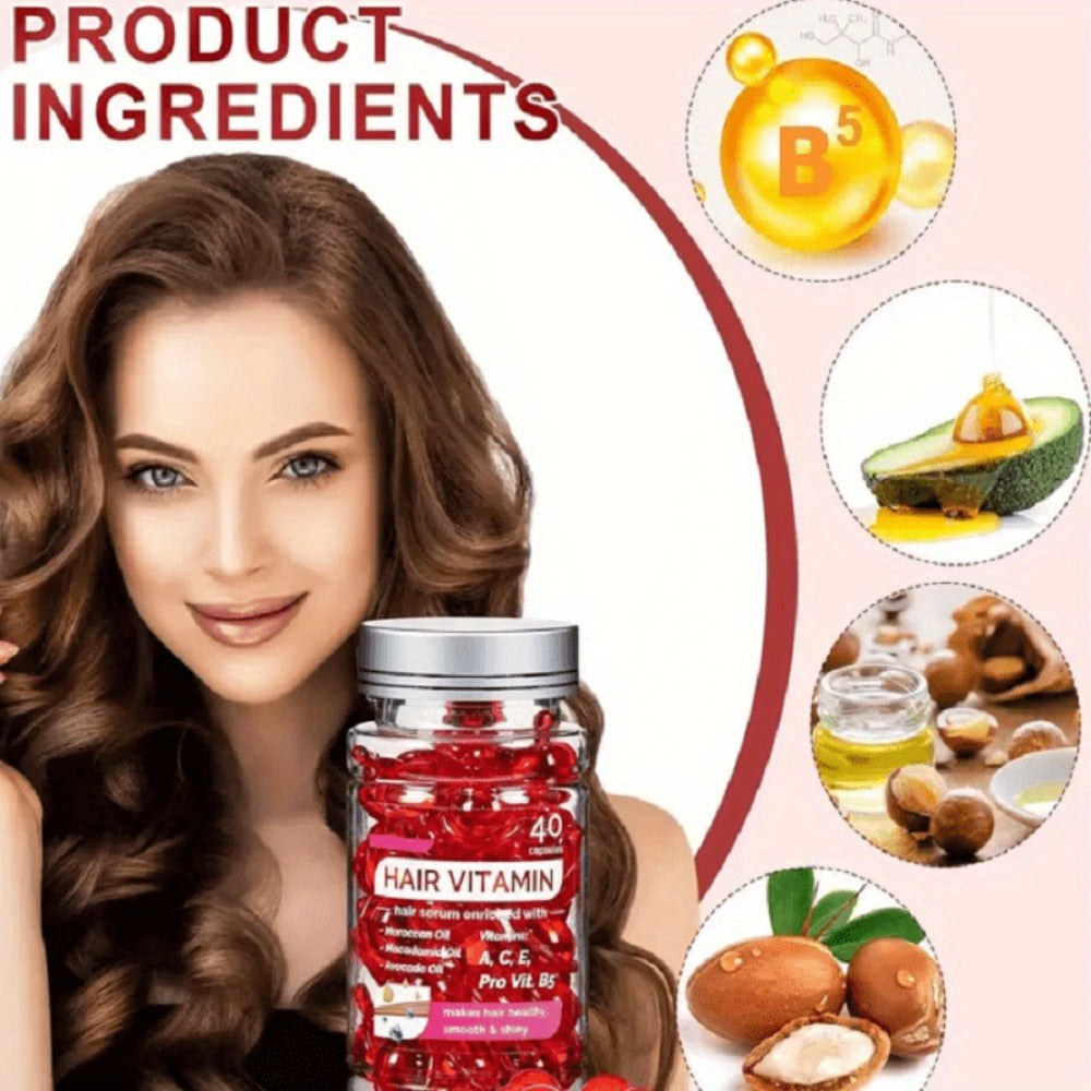 Rosemary Shampoo Set 3pcs — Onion Biotin Hair Growth Shampoo & Conditioner + No-Rinse Hair Vitamin Serum Capsules with Moroccan Macadamia & Avocado Oil | Reduces Shedding & Strengt - product image 9
