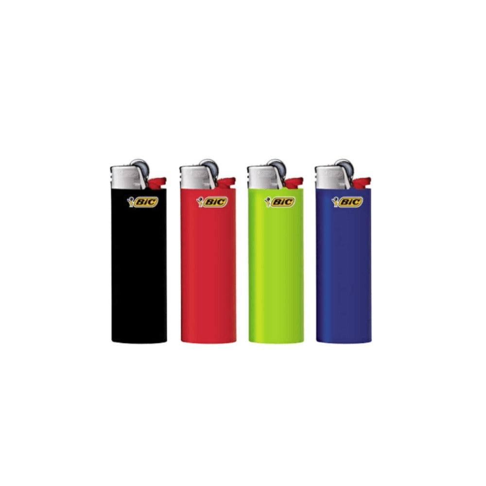 BIC Classic Pocket Lighters Bulk, Assorted Colors, Reliable Windproof Flame for Candles Fireplace Camping Grill, 4/6/8/10/20/25/50 Pack Value Set - product image