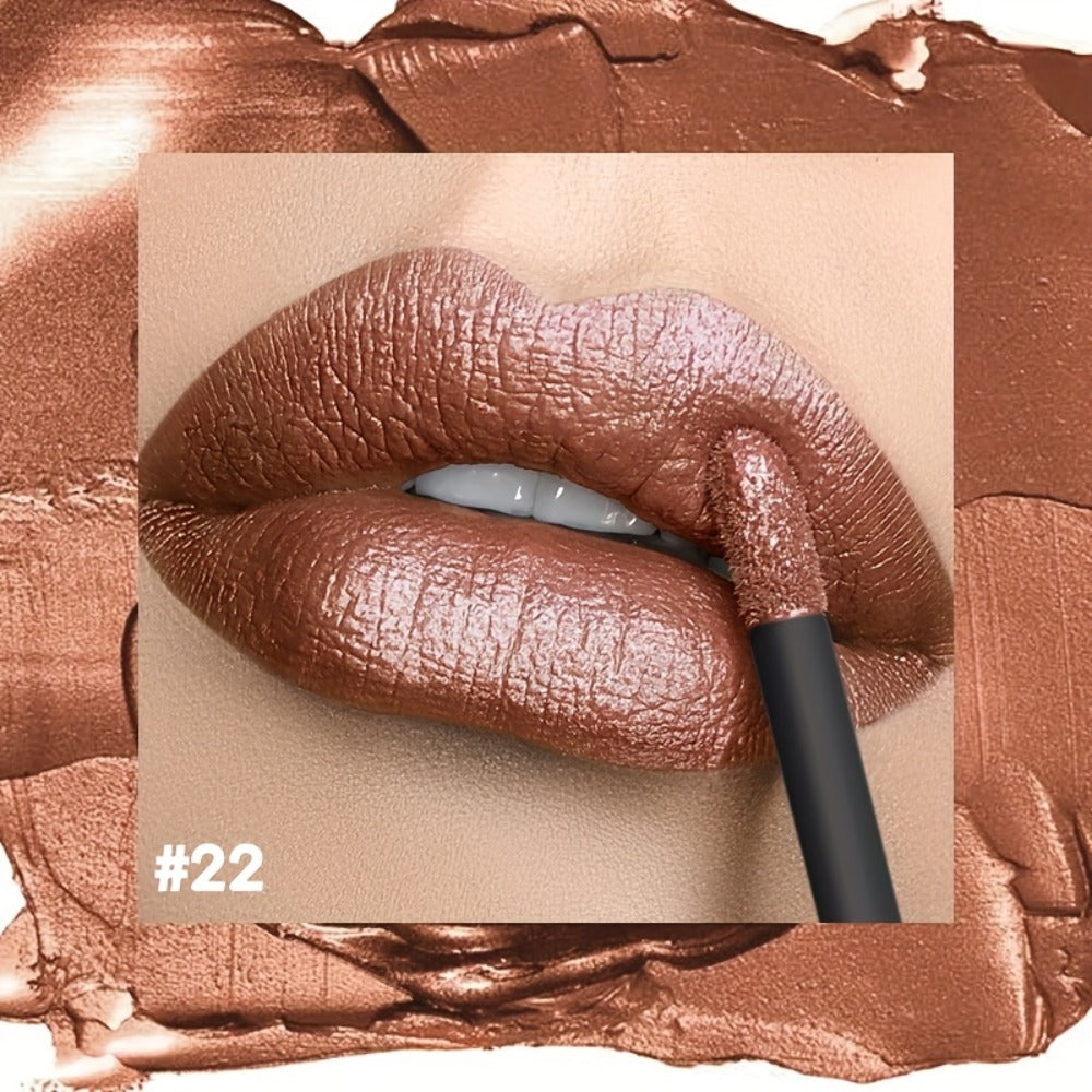 Lip Gloss Set Metallic High Gloss Plumping Long Lasting Non Stick Mirror Shine Glossy Lipstick for Women 11 Shades Party Date Daily Makeup Portable Gift - product image 15