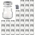 Mason Jars 8oz Glass Jars with Lids – 9/18/27/36 Pack Regular Mouth Canning Jars for Storage, Spices, Jelly, Jam, Honey & Caviar | Dishwasher Safe Spiral Lid Kitchen Storage Contai - product image 23