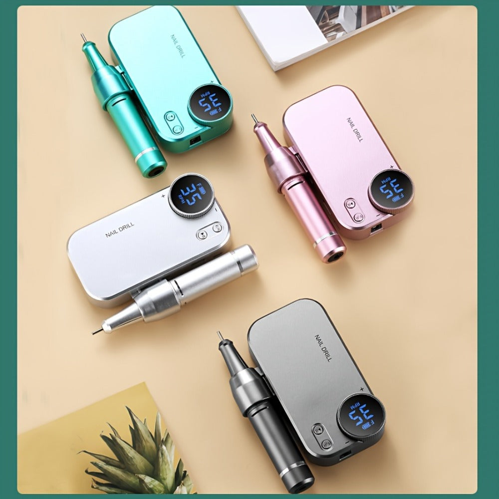 Electric Nail Polisher & Buffer Rechargeable High Power — Professional Manicure Pedicure Machine for Nail Buffing Polishing Dead Skin Callus Removal, Cordless Nail Shine Tool for H - product image 6