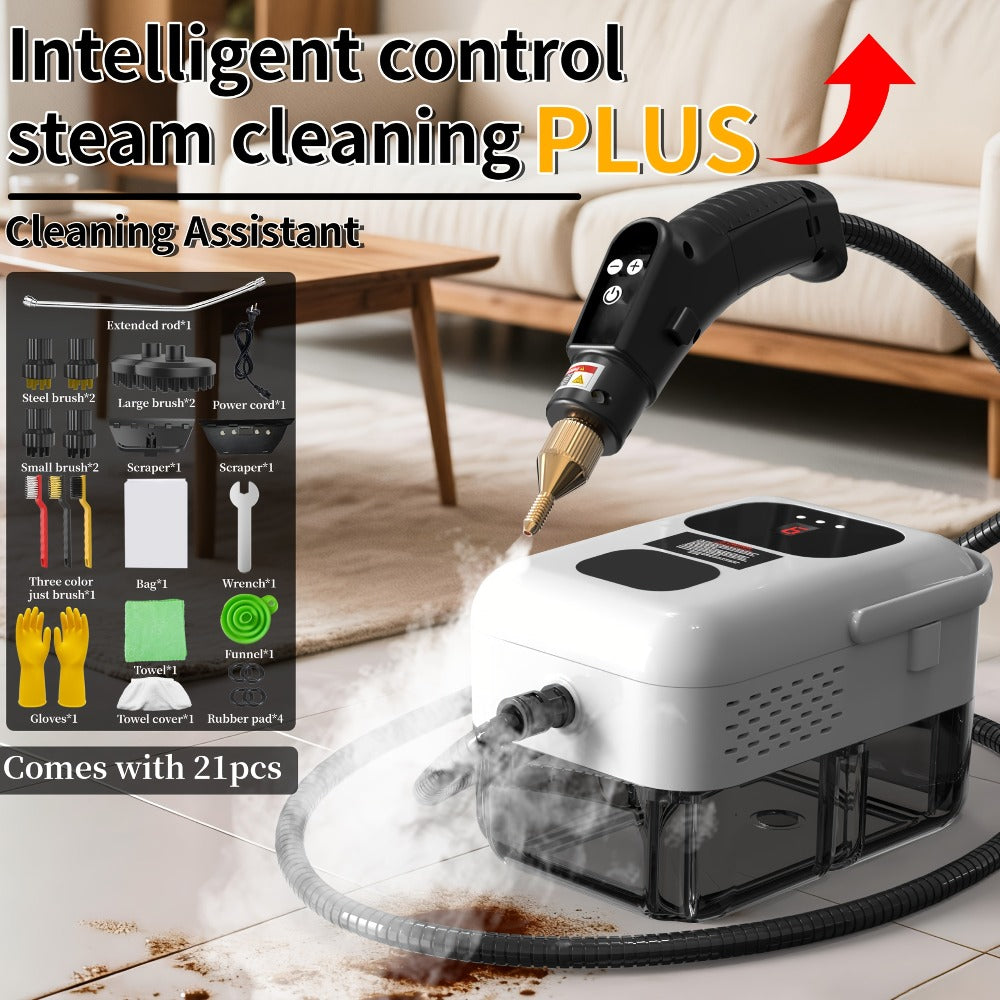 Portable Steam Cleaner High-Temperature High-Pressure Handheld Steamer for Home, Carpet, Tile & Grout Cleaning – 9-Speed Adjustable, 3 Models: Basic, Upgraded & Smart - product image 18