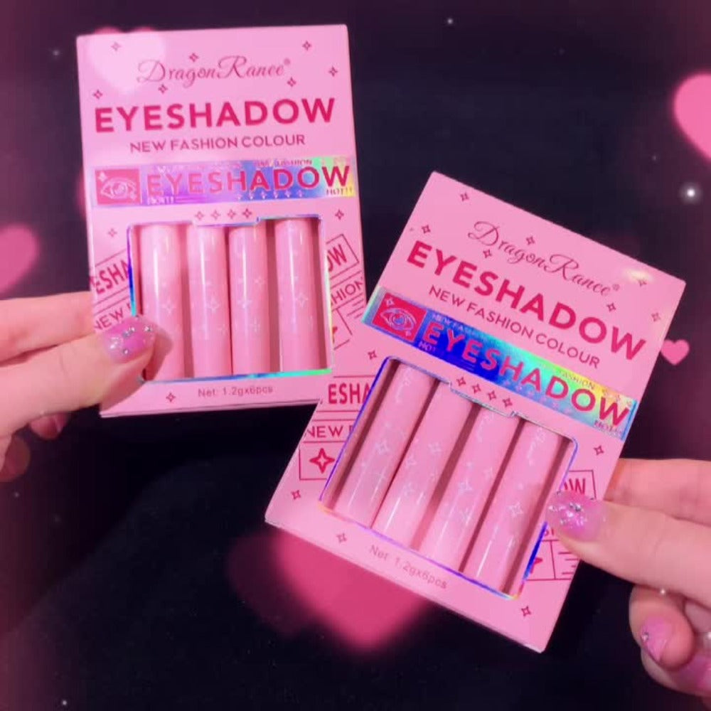 Dual-Color Eyeshadow Stick Set 6pcs Waterproof Two-Tone Eye Shadow Pencil – Smudge-Proof, Non-Fading, Blendable Shimmer & Matte Eye Makeup Kit for Women Beginners, Holiday Gift - product image 12
