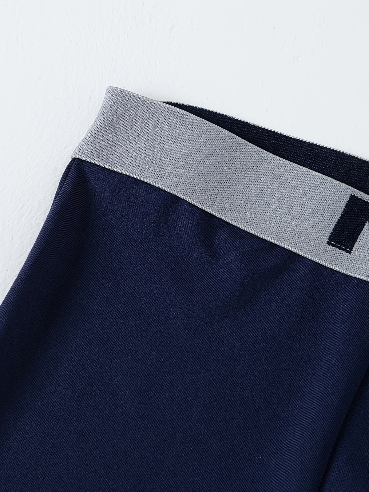 Random10pcs Men's Cool Boxer Briefs, Men's Letter[Man] Waistband Design, Breathable Comfortable Boxer Shorts, Elastic Sports Shorts, Men's Casual Underwear - product image 10