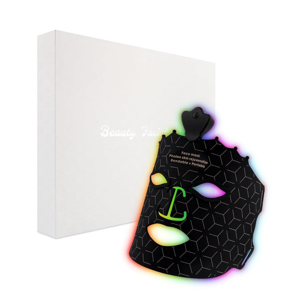 Red Light Therapy Face Mask 7 Color LED – FDA Cleared Silicone Mask for Anti-Aging, Wrinkles, Acne & Skin Whitening, Eye Protection, USB Rechargeable - product image 5