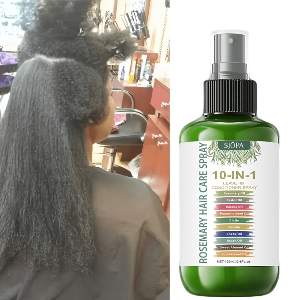 10-in-1 Molecular Repair Leave-In Hair Mask with Argan Oil, Keratin & Coconut Oil — No-Rinse Deep Treatment for Dry Damaged Chemically Treated Hair | Strengthens, Smooths & Protect - product image 7