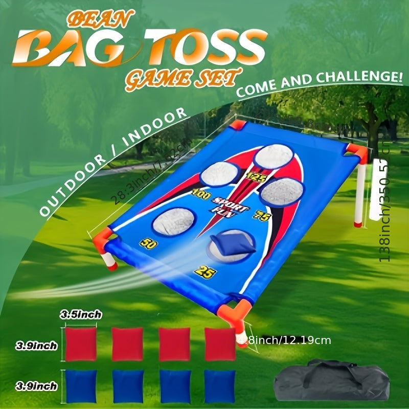 Bean Bag Toss Game Set | 5-Hole Scoring Board, 8 Bean Bags & Carry Bag | Outdoor Backyard Lawn & Beach Game for Adults & Kids, Family Party, Birthday & Holiday - product image 2