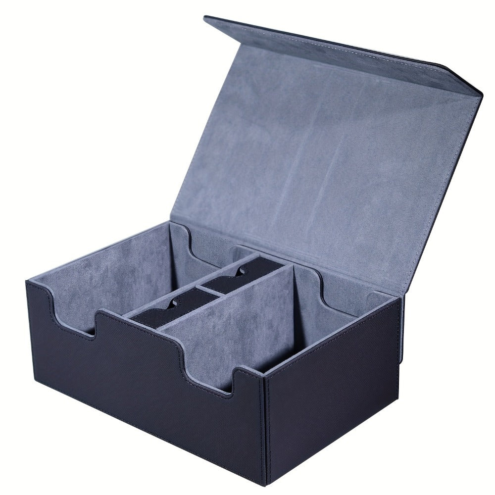 Magnetic Deck Box 600+ Cards High Capacity MTG Card Storage Case 4 Deck Slots with 2 Dice Tray TCG YuGiOh Trading Card Organizer Multiple Colors for Tidy Home - product image 7