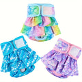 Dog Panties Diaper Skirt for Dogs in Heat, Period, Incontinence & Excitable Urination, Size S | Female Dog Diapers Reusable Washable 3-Pack - product image