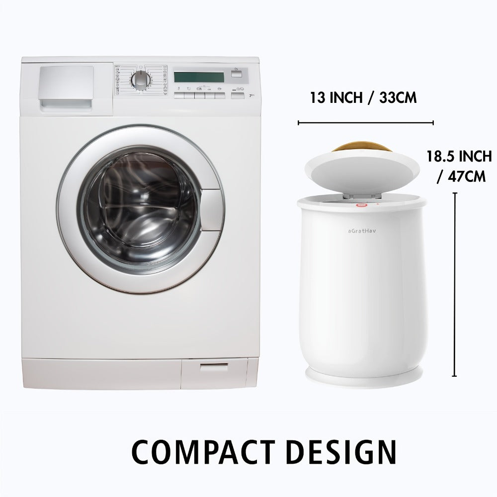 Electric Towel Warmer Bucket Ultra Large Capacity Fits Two 40x70 Towels ETL FCC Certified 1-Min Heat Auto Shut-Off Silent Spa Bathroom Heater Lavender Disc Gift - product image 6