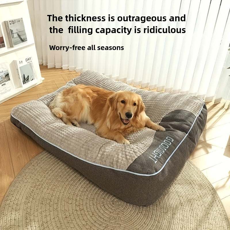 Plush Dog Crate Mat Luxury Sofa Bed | Ultra Soft All-Season Pet Mattress for Small Medium Large Dogs and Cats, Comfortable Cage Liner Kennel Pad for Various - product image 4