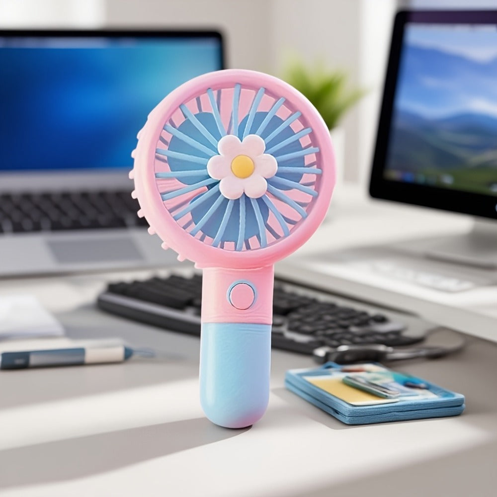 Mini Handheld Fan Bulk 12-Pack USB-C Rechargeable Ultra Lightweight Portable Fan for Travel Camping Indoor Outdoor Birthday Summer Holiday Party Gift - product image 2