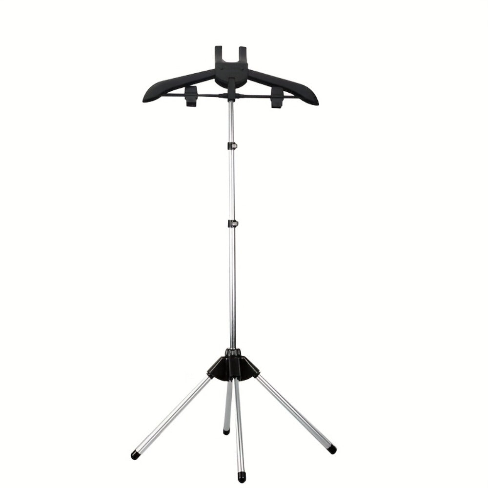 Clothes Drying Rack Foldable Height Adjustable Telescopic Ironing Rack, Aluminum Alloy Garment Rack with 360° Rotating Arm, Multi-Layer Hanging Drying Stand, Space-Saving Laundry R - product image 5