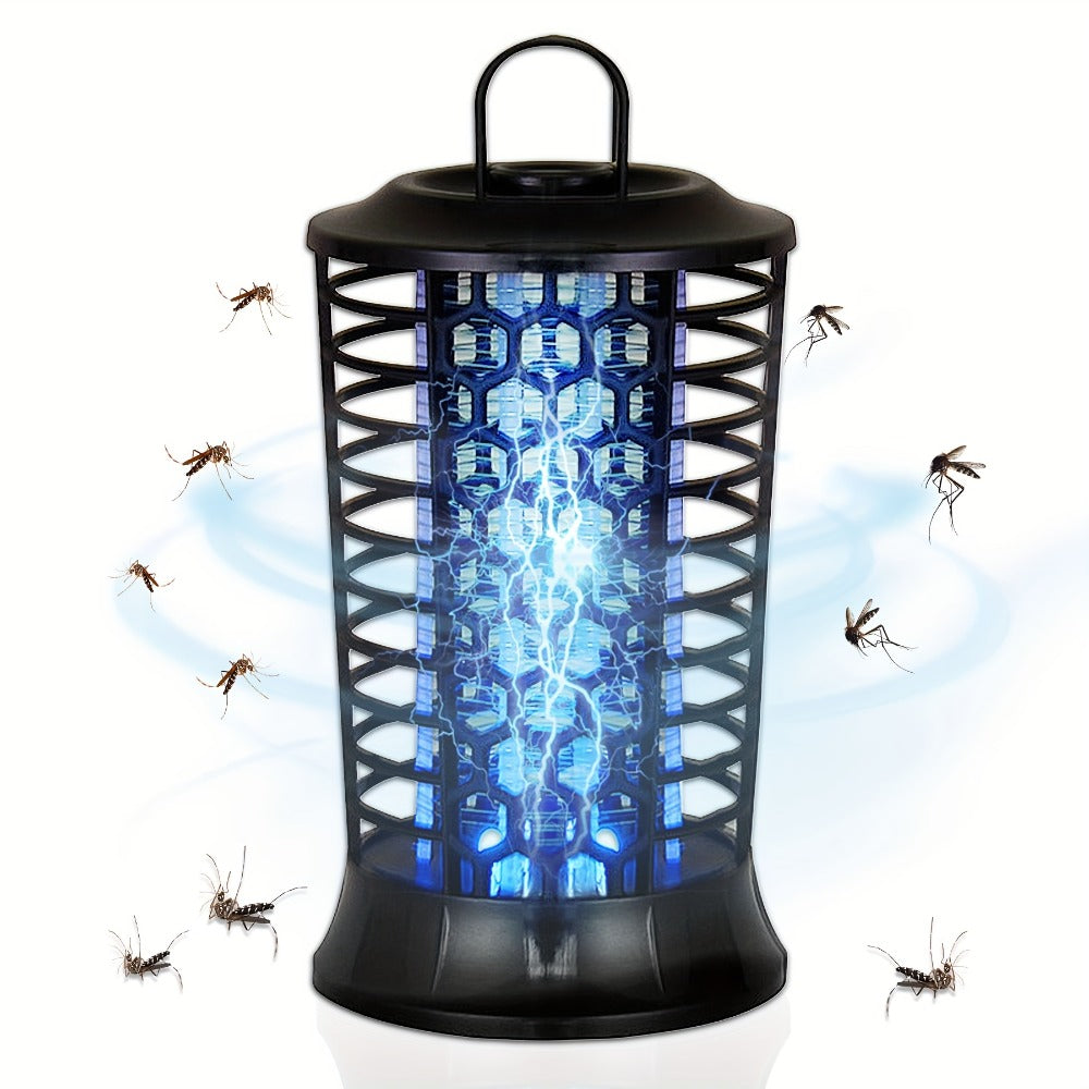 Indoor Bug Zapper Electric – Powerful Mosquito Killer & Fly Zapper with Bug Collector Tray, Easy Clean, Silent Operation, Plug-In Insect Trap for Bedroom, Kitchen, Office & Home Us - product image