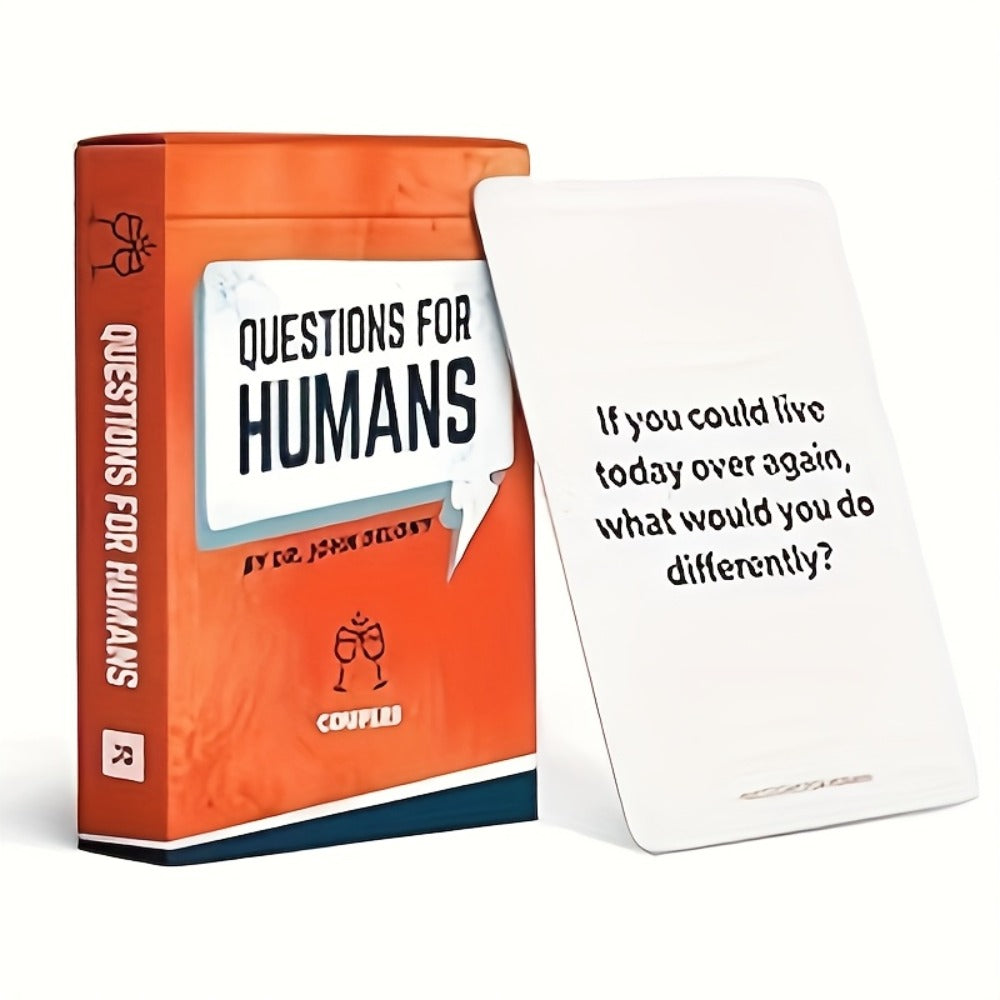 Couples Card Game – Conversation Starter Cards for Date Night, Trust & Intimacy Building, Relationship Activities & Fun Questions for Couples – 100+ Prompts - product image