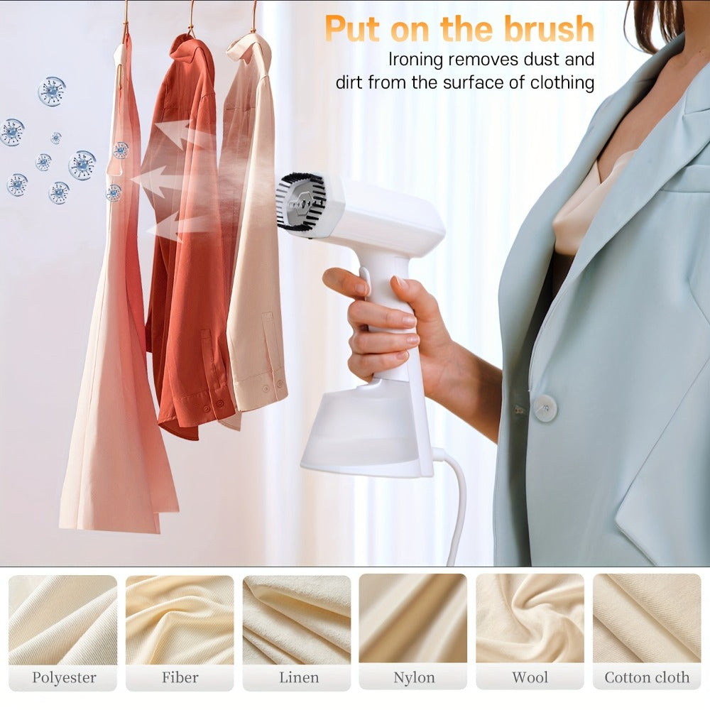Handheld Garment Steamer for Clothes – Portable Travel Steamer, 15s Fast Heat-Up, 9.47oz Large Water Tank, Wrinkle Remover for Home Office Travel - product image 7