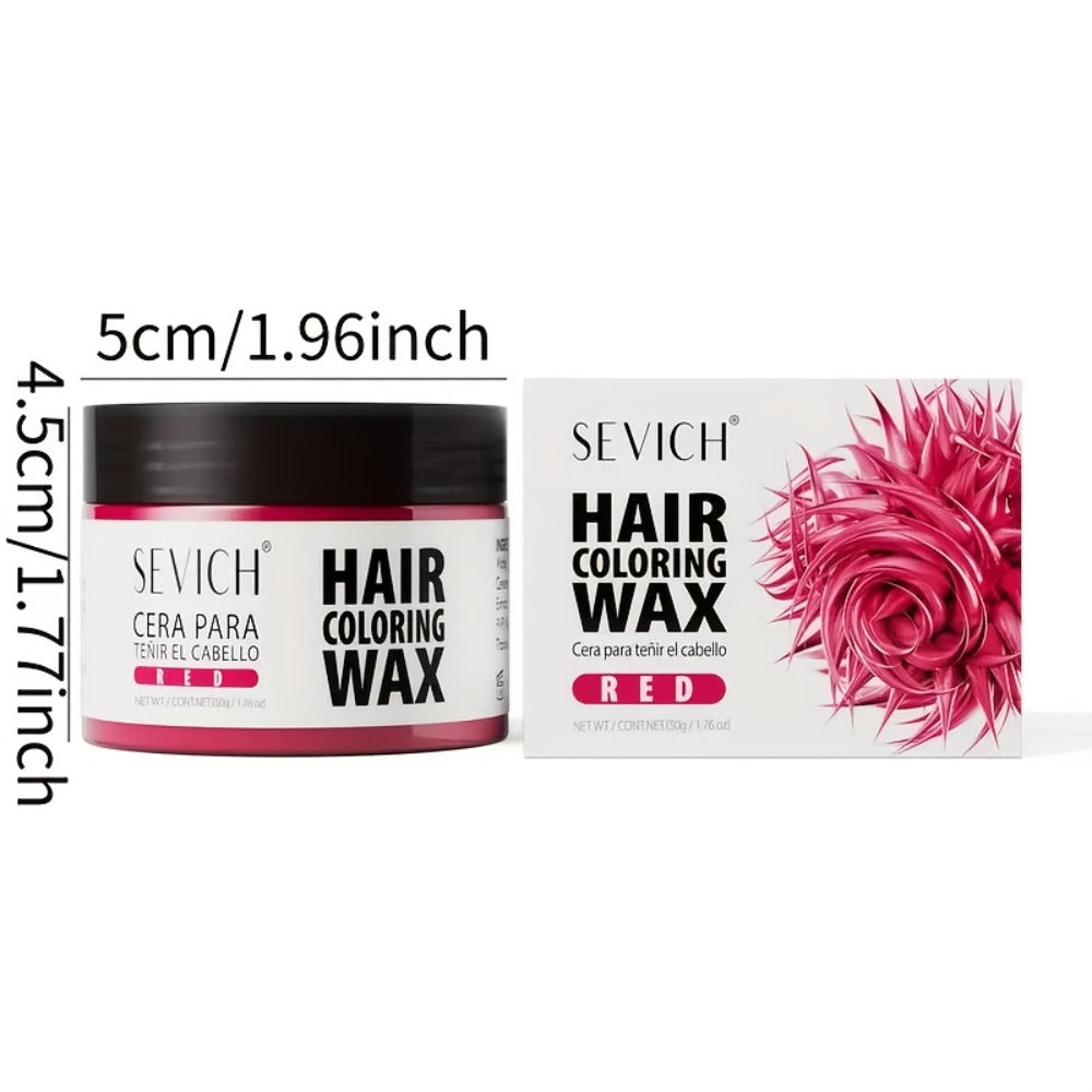Instant Color Hair Wax 10 Shades – Temporary Hair Dye Wax Strong Hold Styling for Parties, Cosplay, Festivals & Halloween, Easy Wash Out, All Hair Types, Men Women Kids - product image 6
