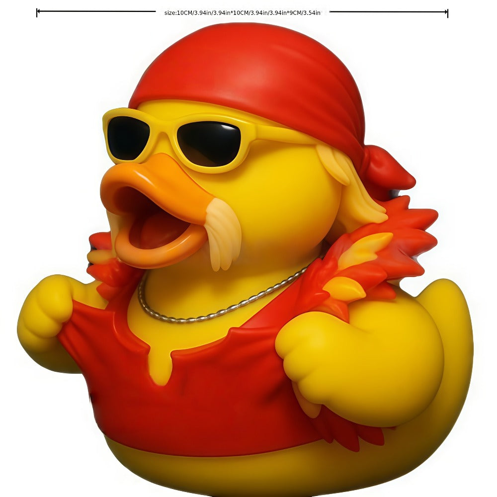 Resin Duck Figurine Decorative Statue - Holiday Themed Ornament for Halloween, Christmas, Day of the Dead & More - Cute Duck Sculpture Home Decor & Gift Idea - product image 4