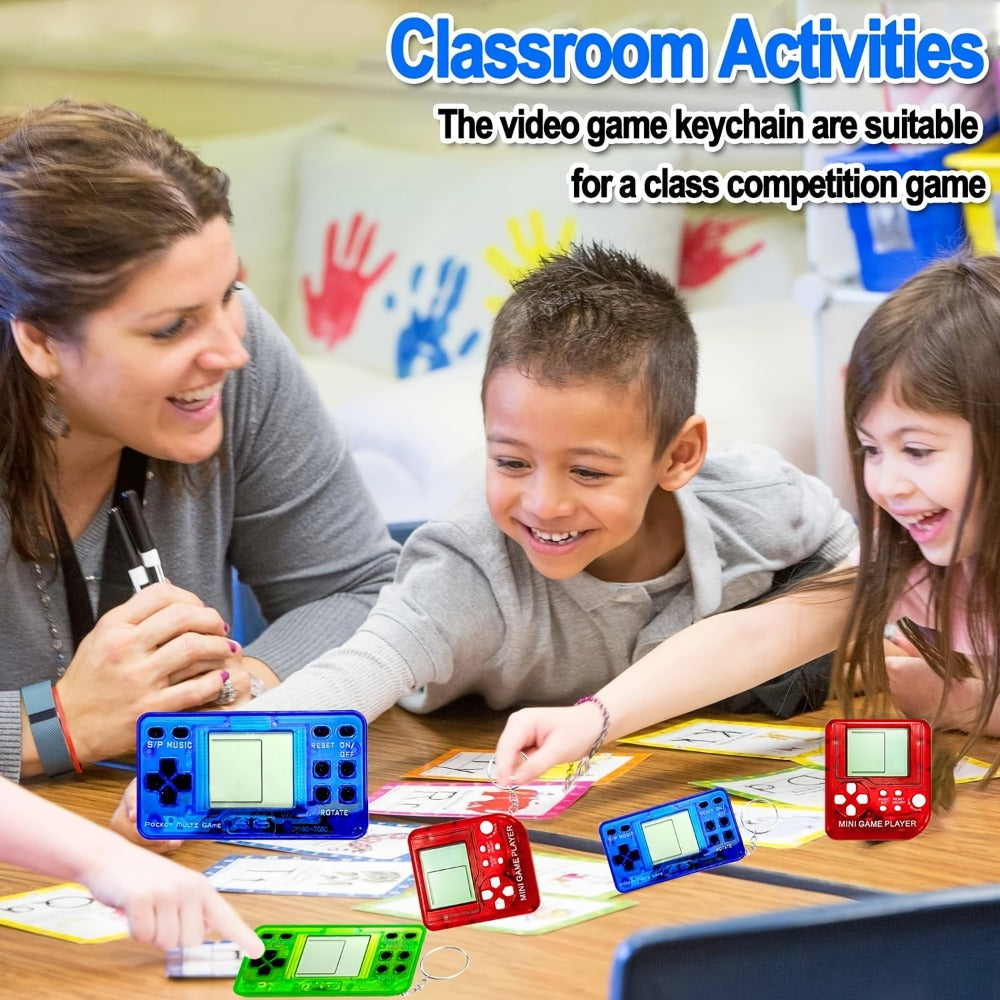 Handheld Video Game Backpack Clips for Kids Gaming Birthday Party Favors, Classroom Prizes, Gamer Goodie Bag Stuffers & Holiday Gifts | Mini Game Console - product image 4
