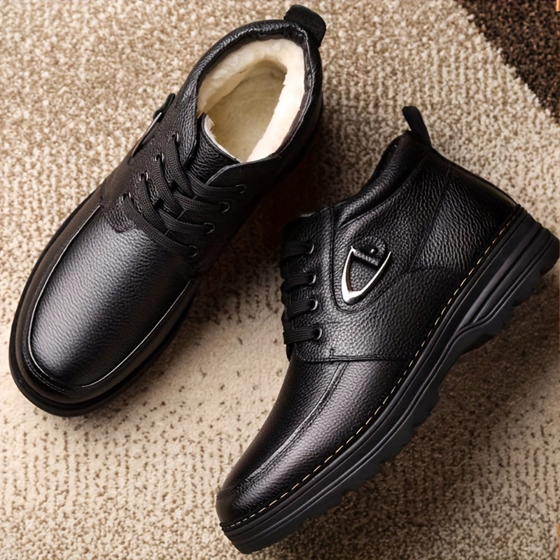 Warm Men's Shoes with Velvet 5852