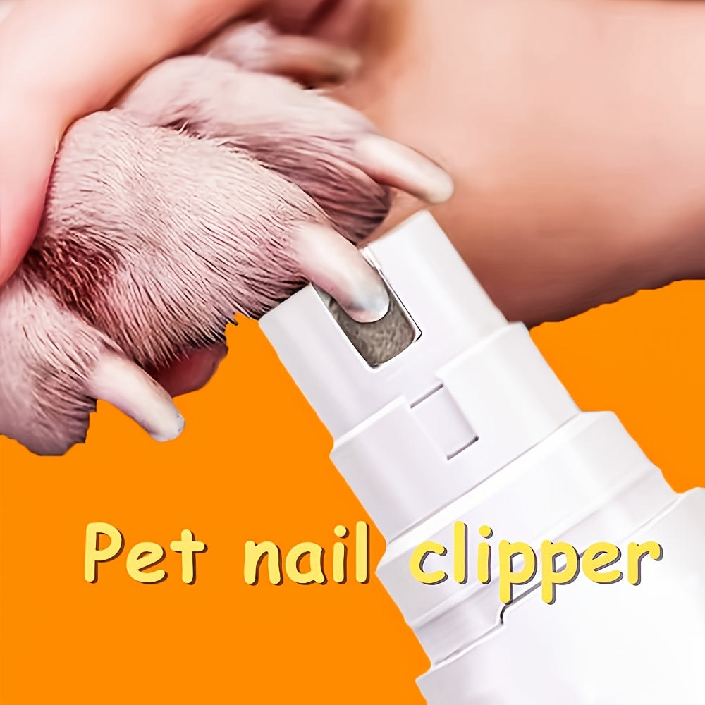 Dog Nail Grinder Electric 2-Speed – Professional Pet Nail Trimmer with High-Speed Motor, Featherlight Quiet Nail Clipper for Puppies & Dogs, Safe Home Paw - product image
