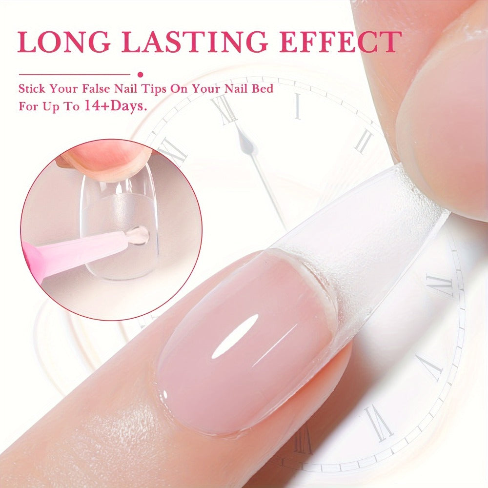 Press On Nail Glue 28pcs Bulk Kit – Super Strong Long Lasting Acrylic Nail Tip Adhesive with Precision Tip Applicator, 2g Each Tube, 280-420 Uses, DIY Home & Salon Manicure Set - product image 3