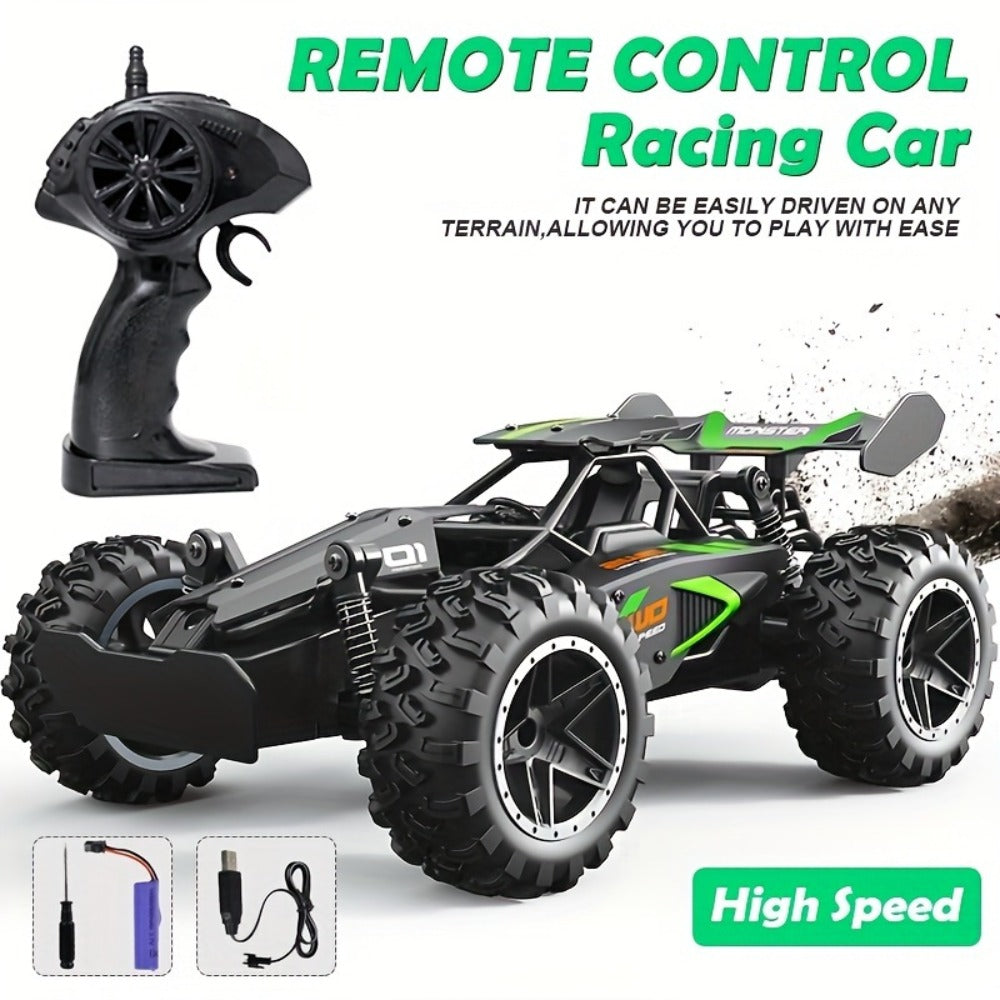 RC SUV Car 1:18 Scale 15KM/H 2.4GHz for Kids Teens Adults | Off-Road Remote Control SUV Anti-Collision System USB Rechargeable Large All-Terrain Tires Indoor - product image