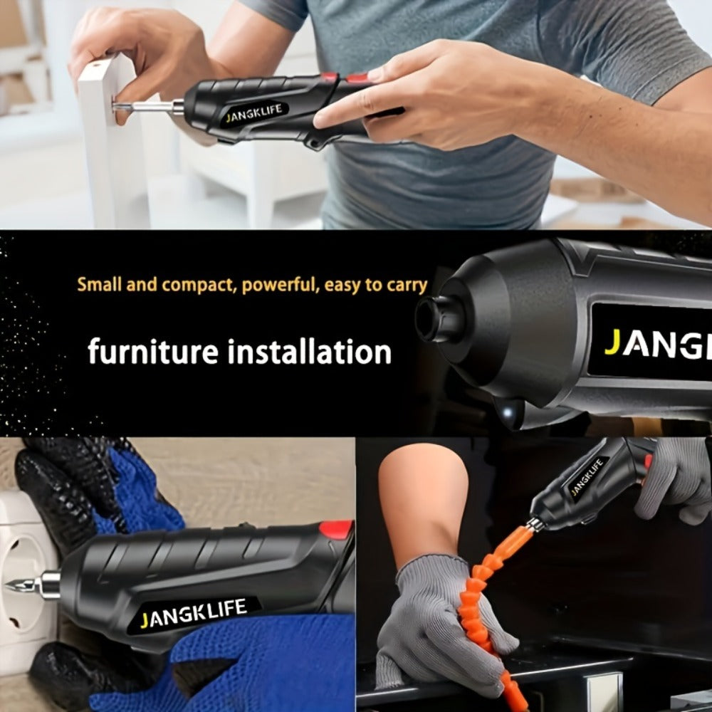 Electric Screwdriver Set 16pcs, 90° Rotatable Foldable Cordless Screwdriver Kit with 1200mAh Rechargeable Battery & Bits - product image 8