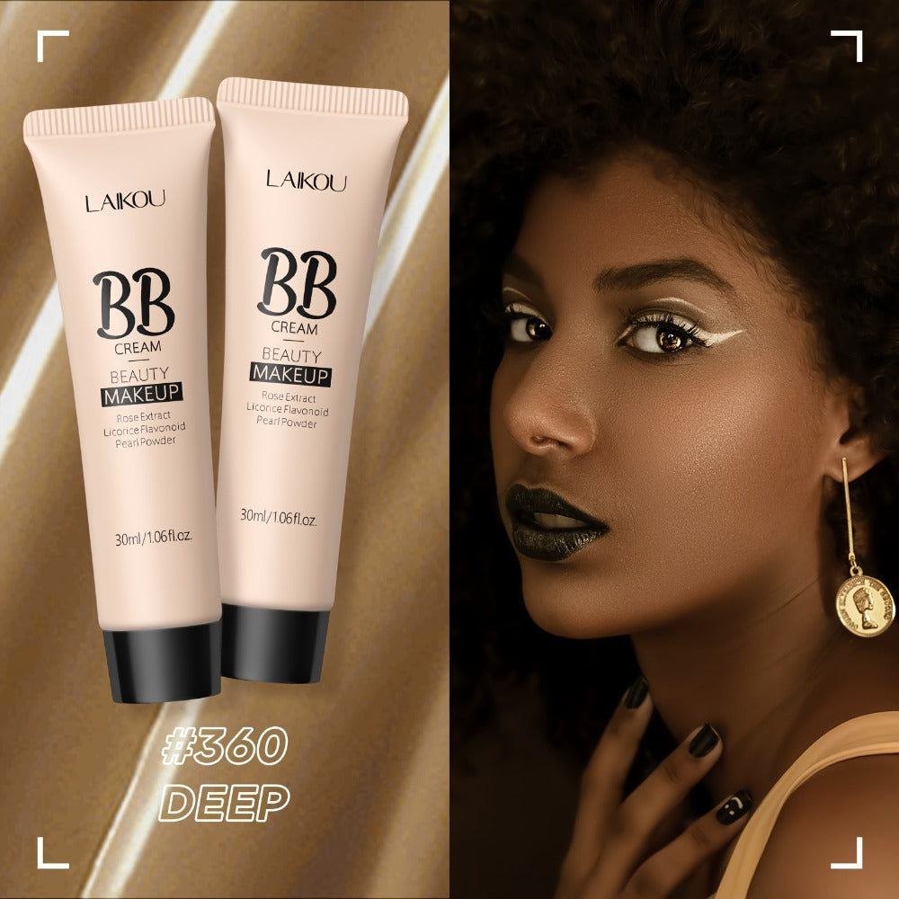 BB Cream 2 Pcs Set Waterproof – Pore-Minimizing Full Coverage Foundation with Blemish Concealer & Glycerin Hydration, 9 Shades for All Skin Types, 30ml Each, Skincare Makeup Hybrid - product image 13